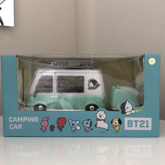 BTS BT21 Camping car collectible Edition NEW - Picture 1 of 7